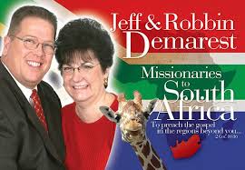 Jeff & Robbin Demarest
(South Africa)